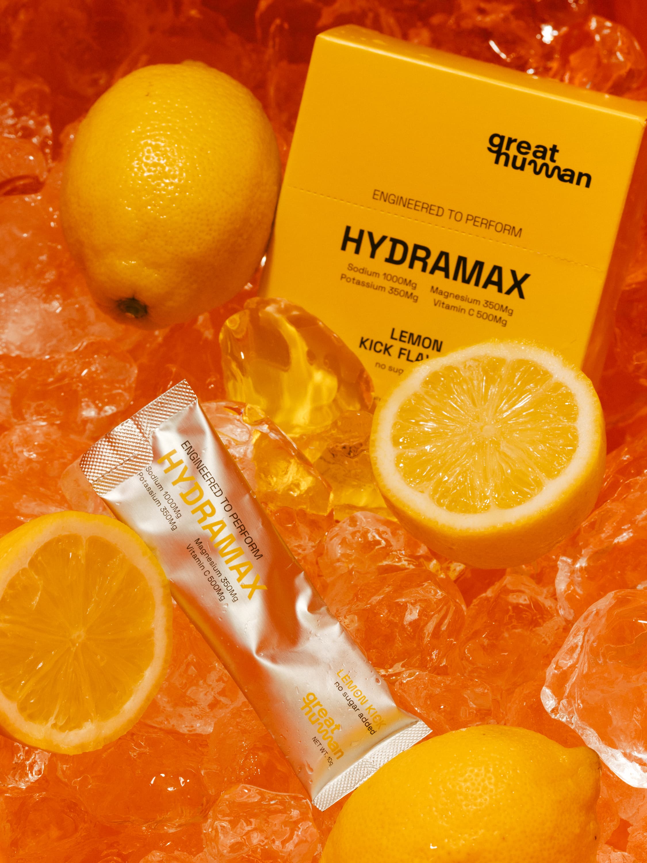 Lemon Kick box and sachet